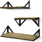 Antique Wood Floating Shelf