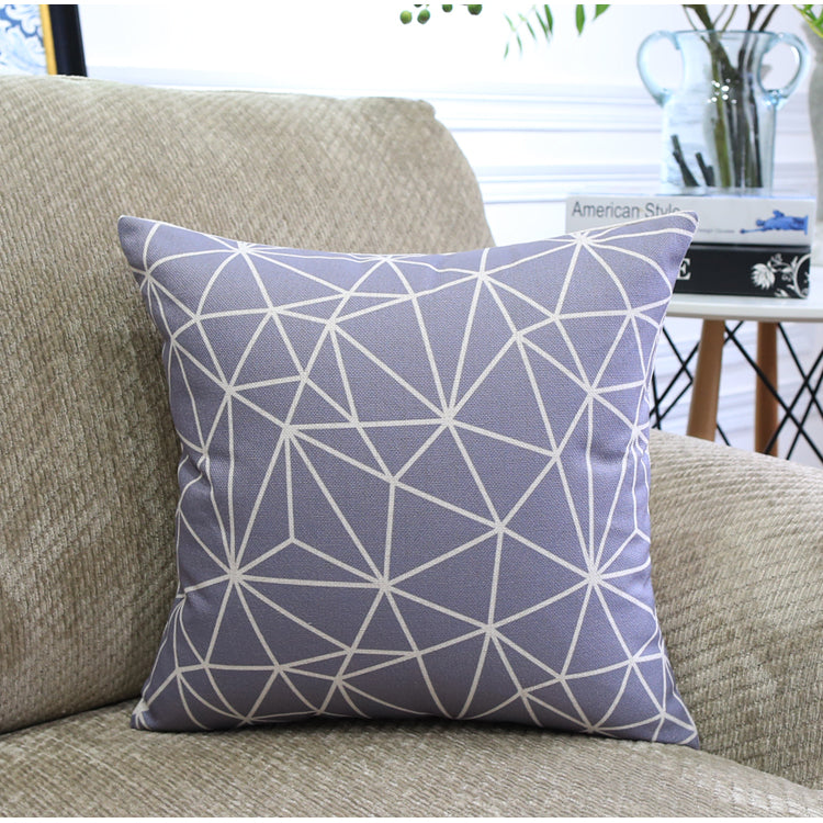 Nordic Geometric Cushion