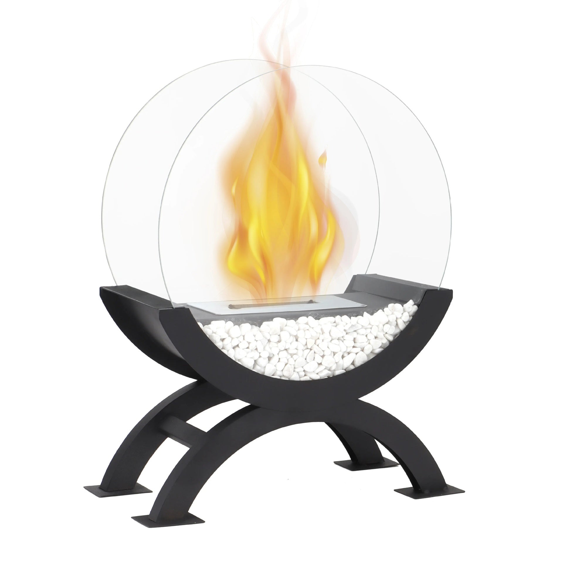 Ambient Fireplace Table Lamp