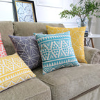 Nordic Geometric Cushion