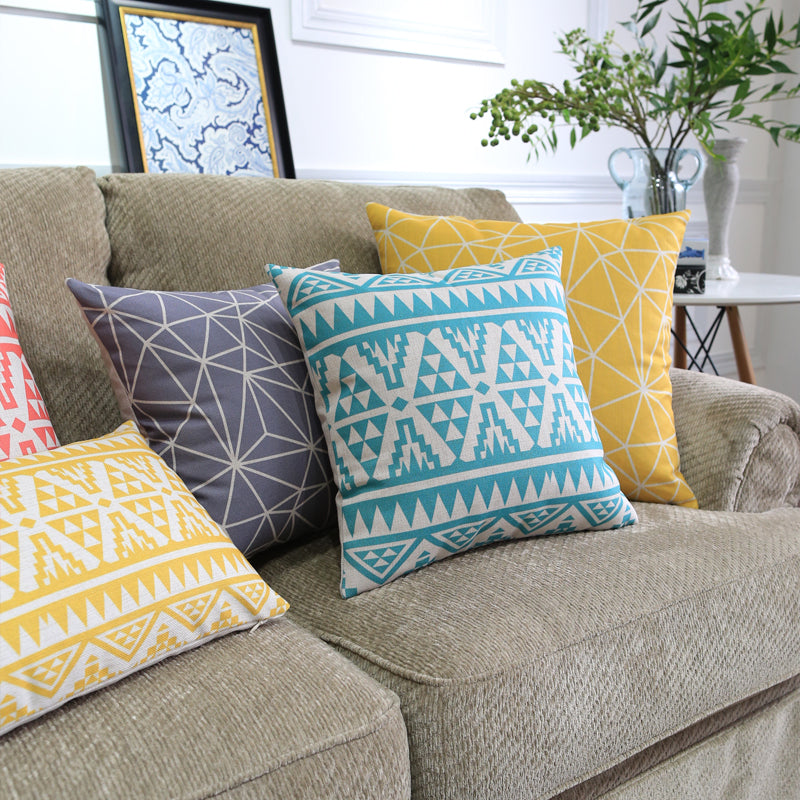 Nordic Geometric Cushion