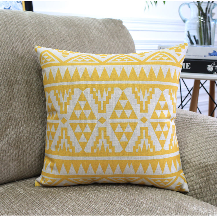 Nordic Geometric Cushion