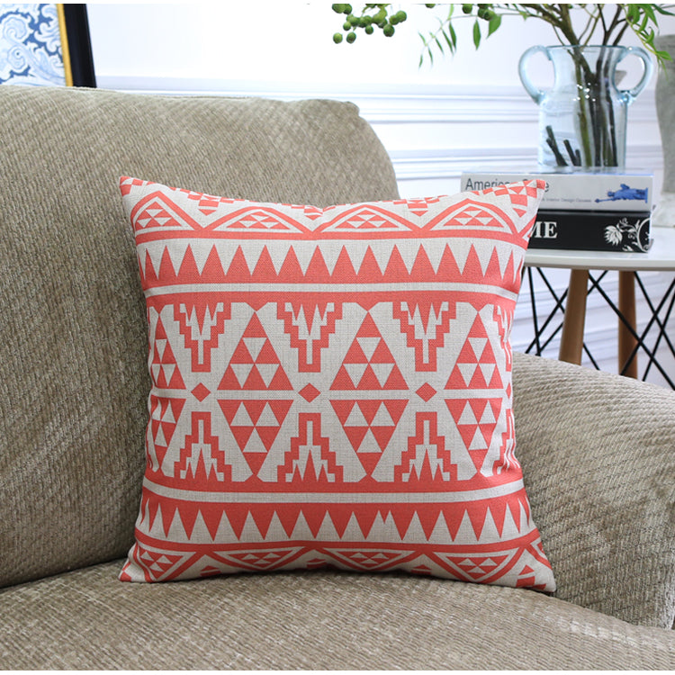 Nordic Geometric Cushion