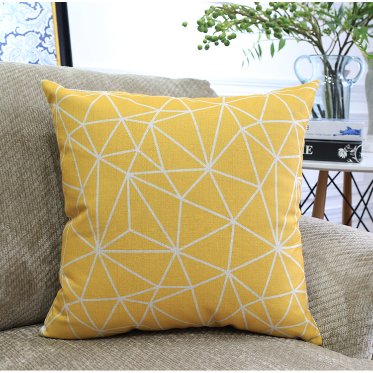 Nordic Geometric Cushion