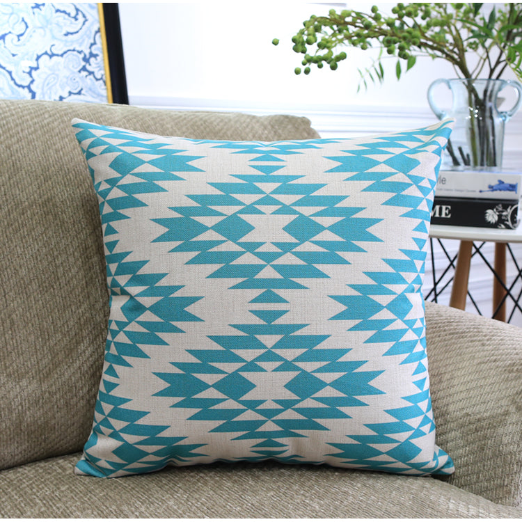 Nordic Geometric Cushion